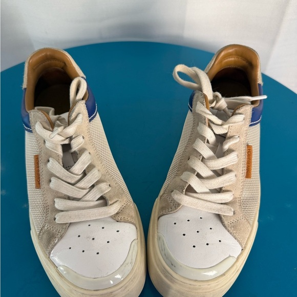 Tory Burch Cream and White Sneakers - Picture 7 of 8